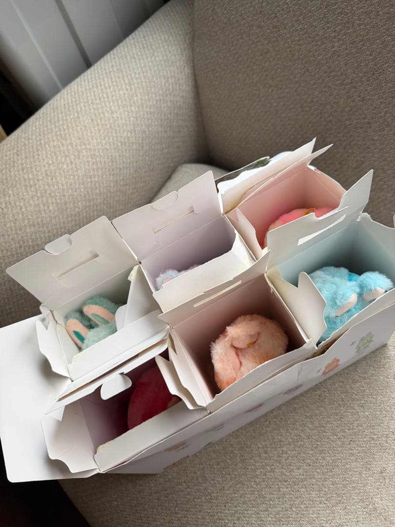 ラブブ POP MART Big into Energyぬいぐるみセット開封済