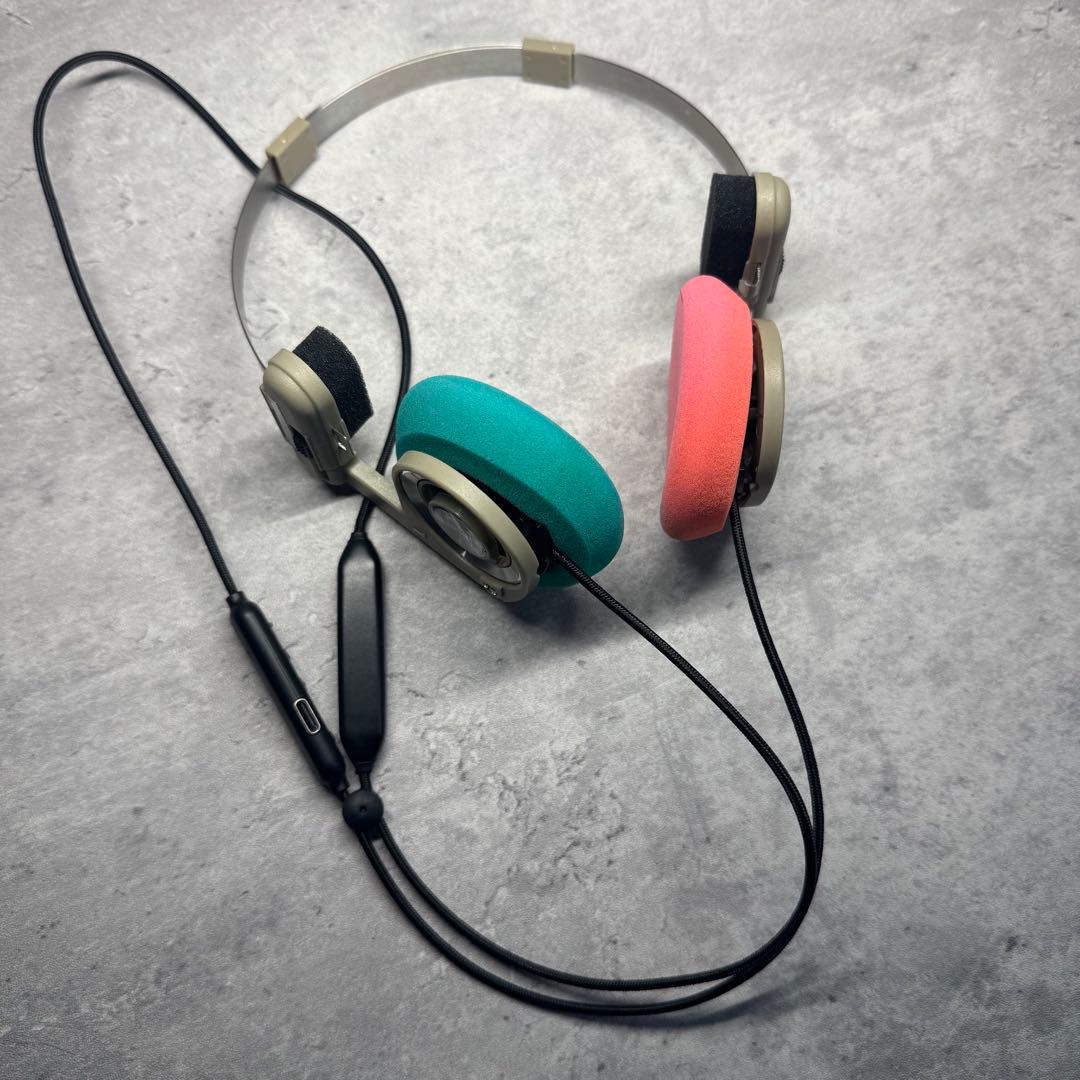 KOSS Porta Pro 限定版ベージュ ワイヤレス改装 高音質イヤー