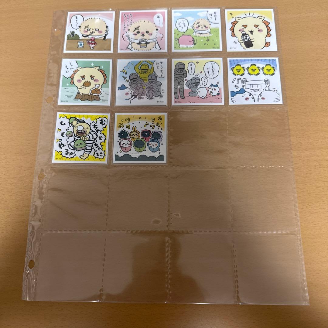 ちいかわ　ノベルティ　ステッカー　シール　まとめ　セット　レア　バラ売り不可