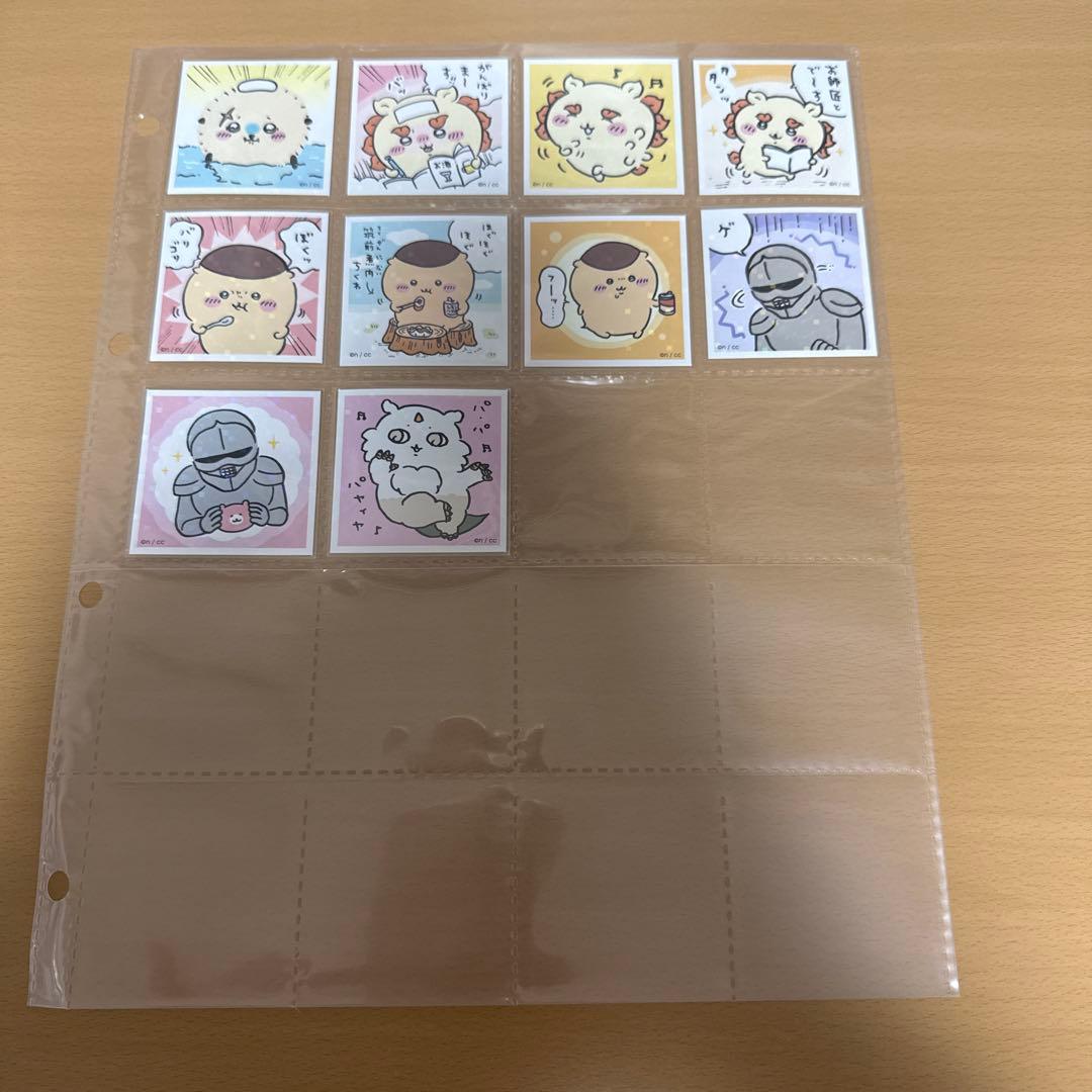 ちいかわ　ノベルティ　ステッカー　シール　まとめ　セット　レア　バラ売り不可