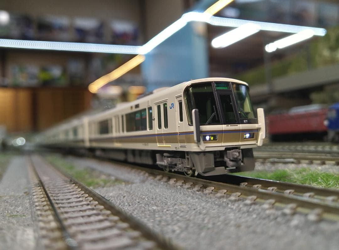 JR 221系リニューアル ＜大和路快速＞ 基本・増結 8両セット Nゲージ