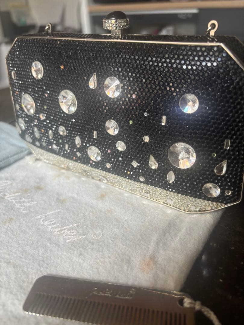 Judith Leiber ブラック パーティーバッグ