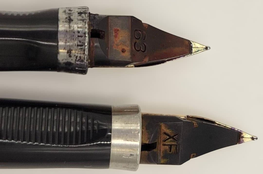 PARKER パーカー 万年筆 14K STERLING SILVER 2本