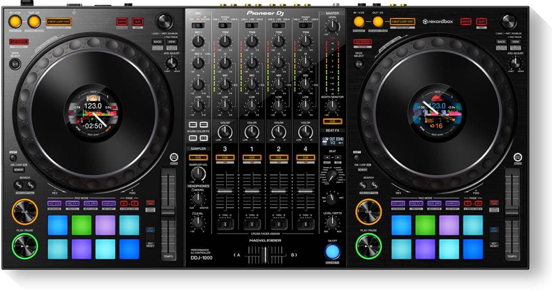 DJ機材 ddj1000 DDJ-1000SRT-W (archived) Serato DJ Pro専用 4chパフォーマンス DJ