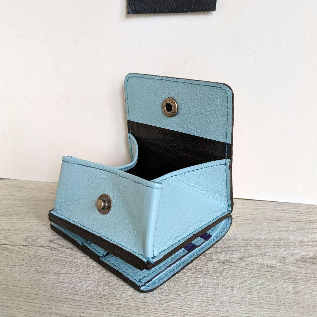 kana ボックス型小銭入れ折り財布