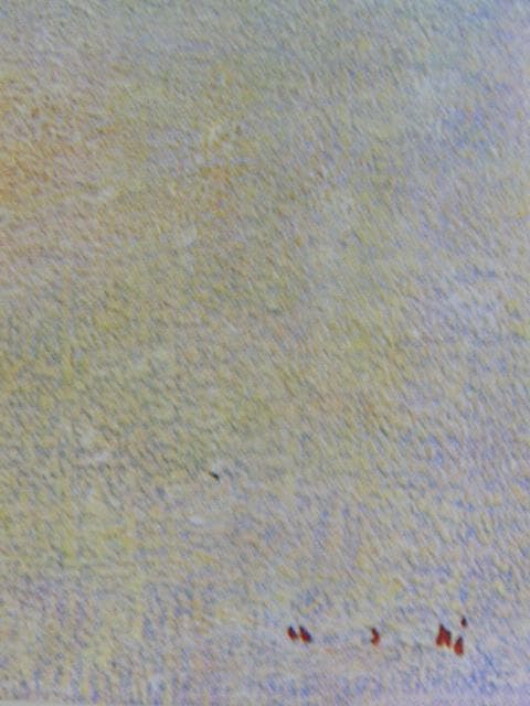 牛島憲之、『富士』、希少な画集より、新品高級額・額装付、状態良好