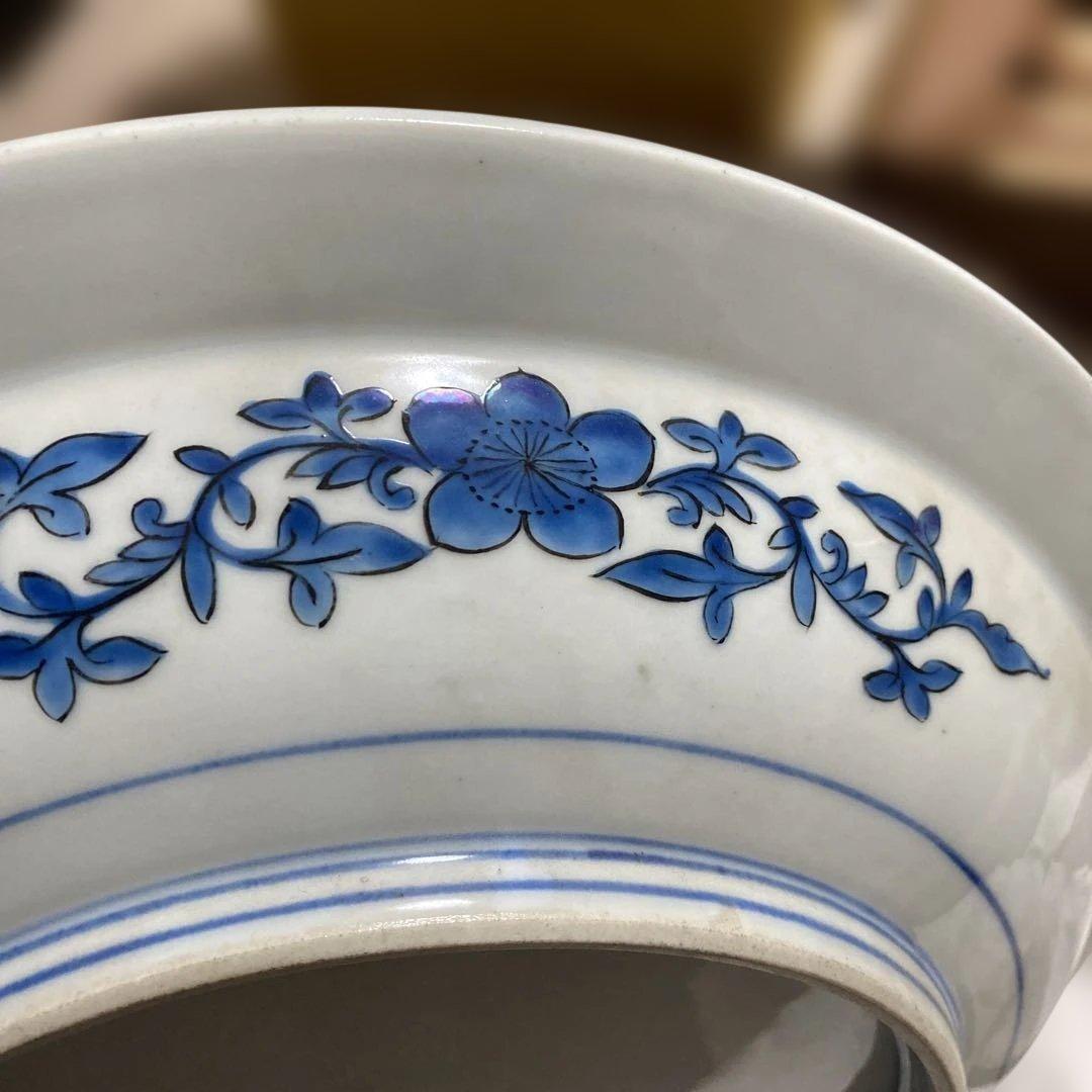 金彩鳥紋　平鉢　九谷　北山雲平氏作　37㎝　共箱入