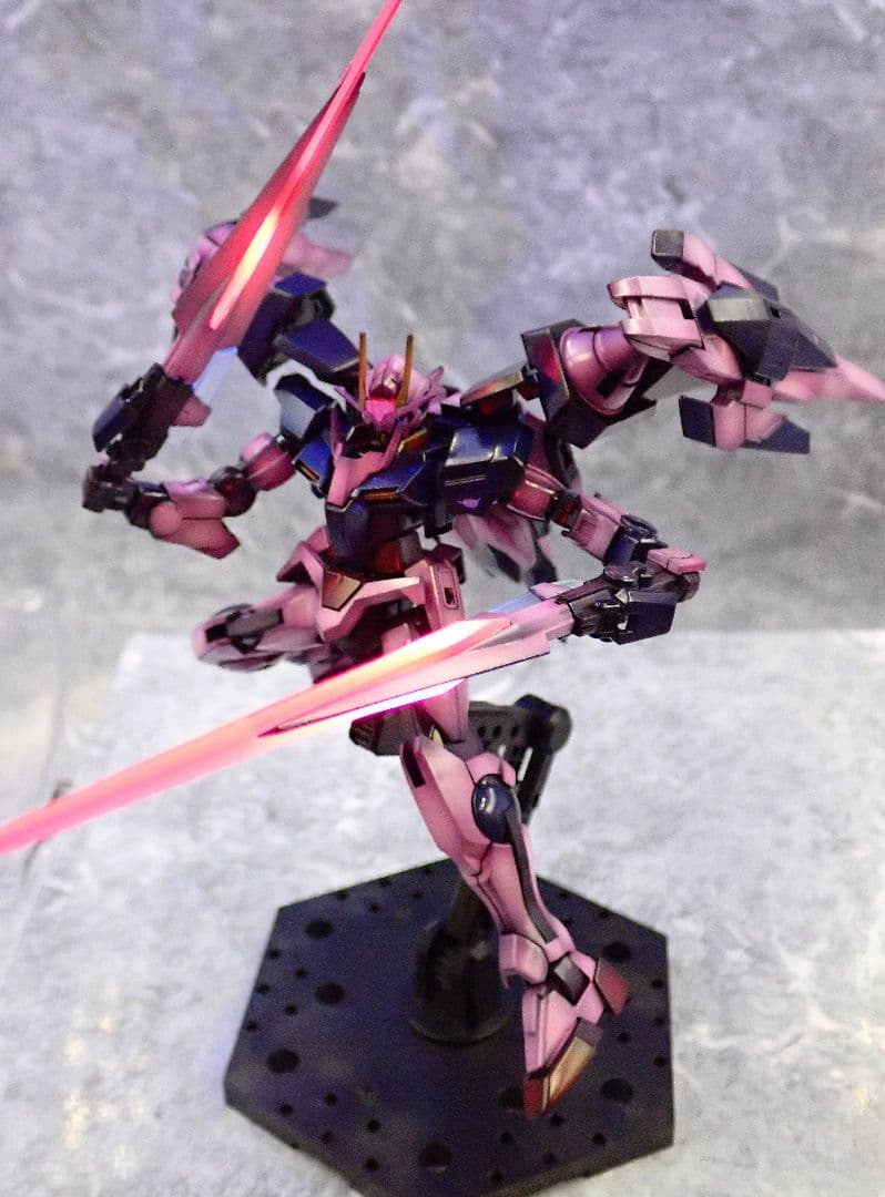 専用出品 HG エグザベ専用ギャン&トランザムライザー 全塗装 ガンプラ