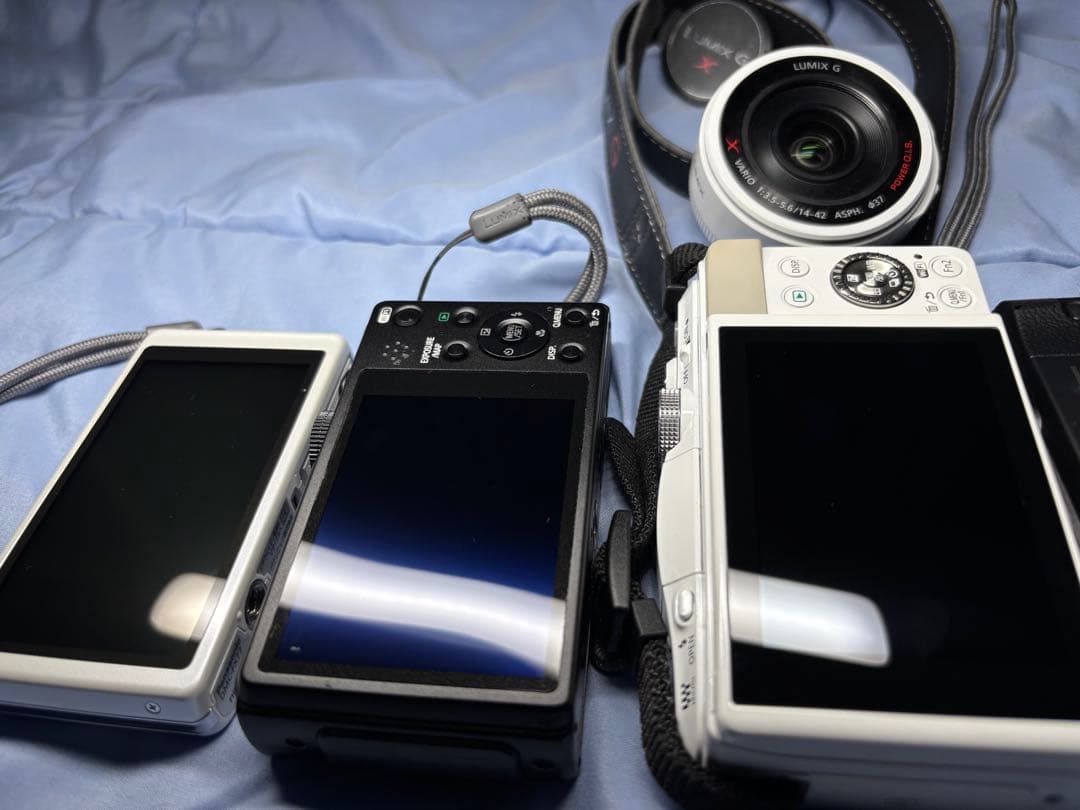 早いもの勝ち】全Panasonic、デジカメ×6+Power zoom