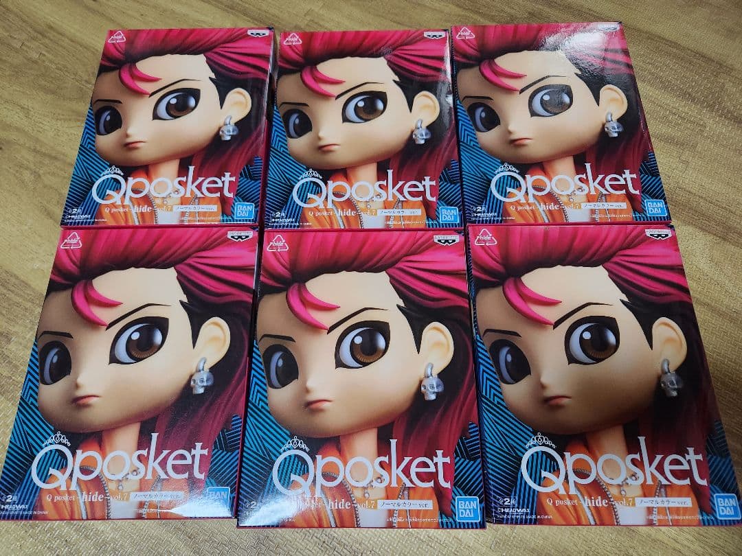 hide Qposket フィギュア　３2個まとめ　ノーマルカラー　メタリック