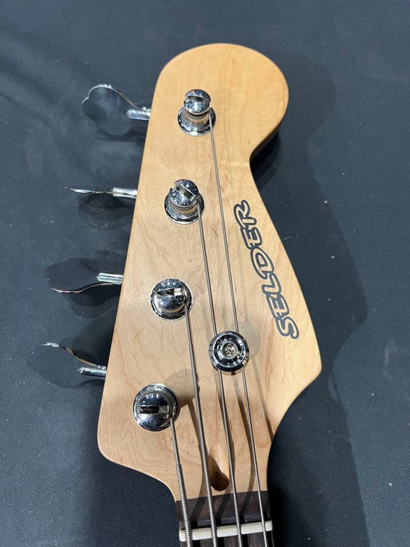 SELDER JAZZBASS BLACK べっ甲柄ピックガード 初心者オススメ - メルカリ