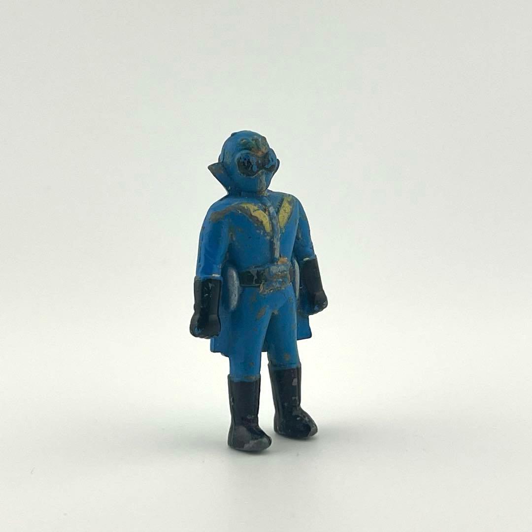 【鉄製】「秘密戦隊ゴレンジャー」アオレンジャー　キーホルダー部材？？