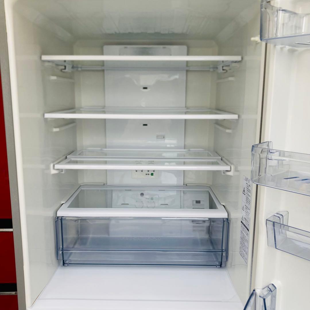 2022年製 355L AQUA 冷凍冷蔵庫 AQR-36M(S)