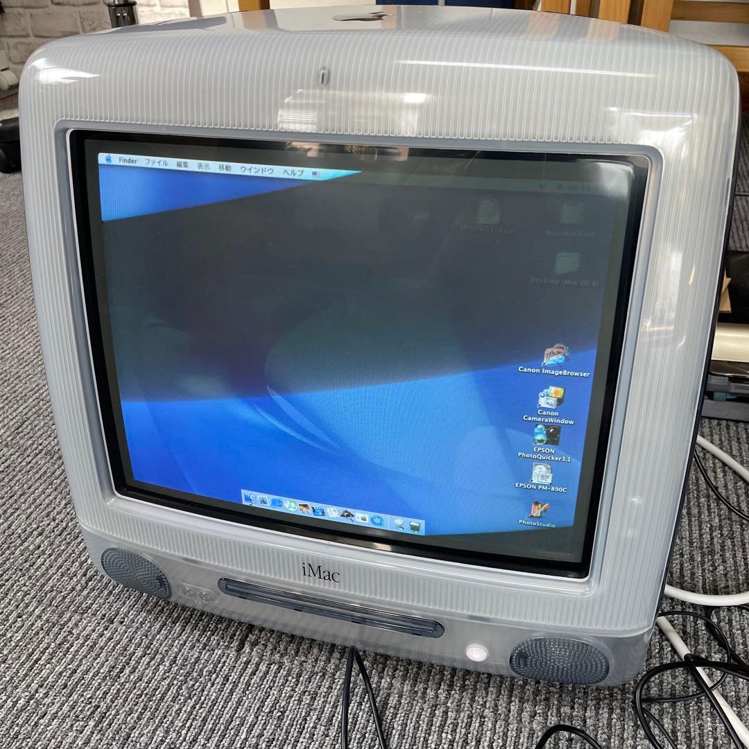 希少・元箱付き】Apple iMac G3 Graphite M8492J/C