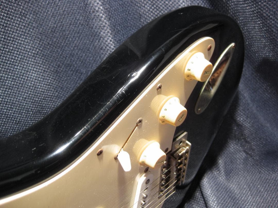 YAMAHA ヤマハ エレキギター SR-450S ブラック メイプル 動作品