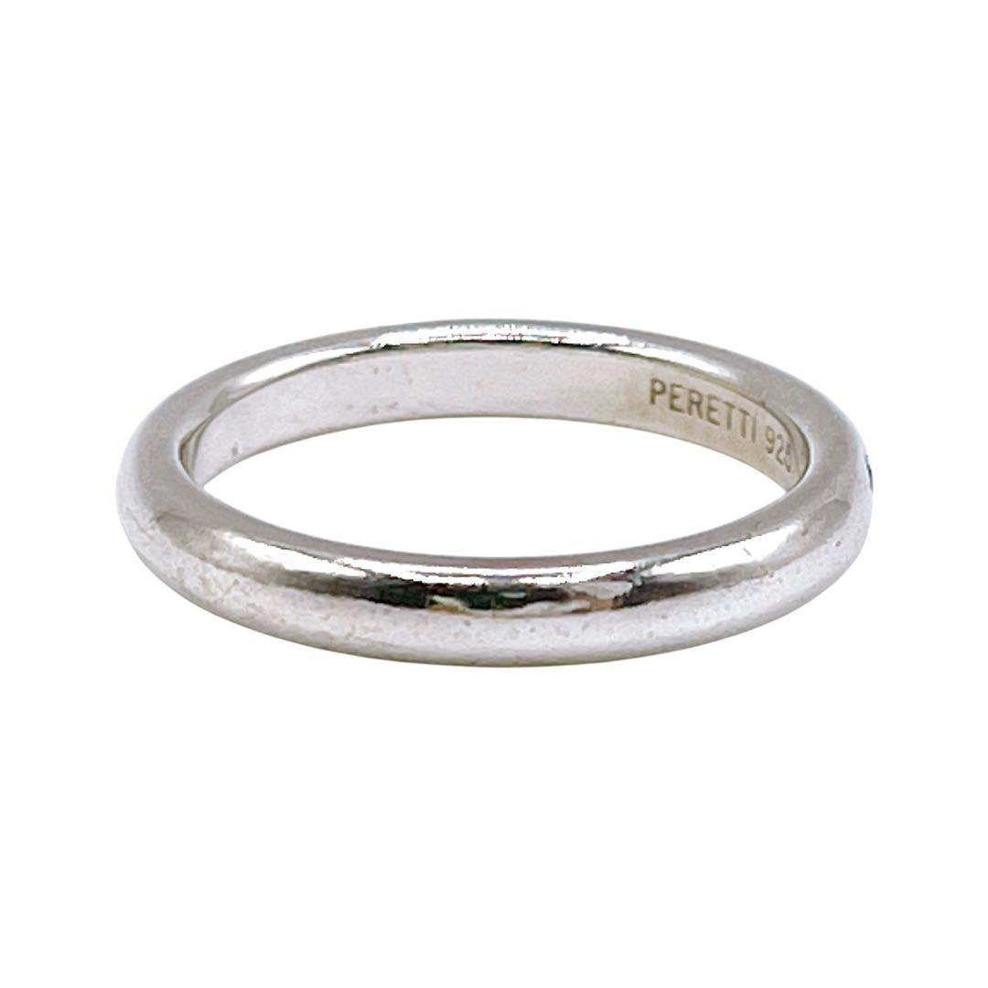 美品 ティファニー 925 サファイア リング 指輪 シルバー 青 レディース