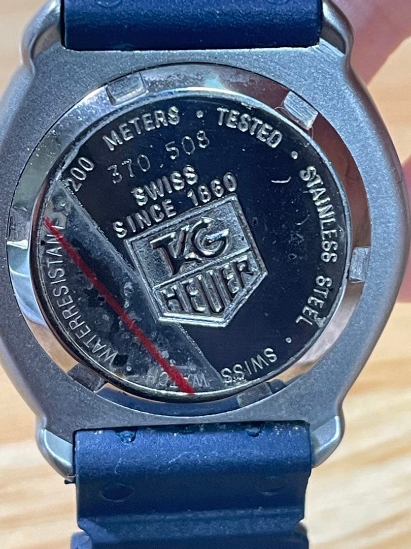【ジャンク品】　TAG HEUER タグホイヤー　腕時計
