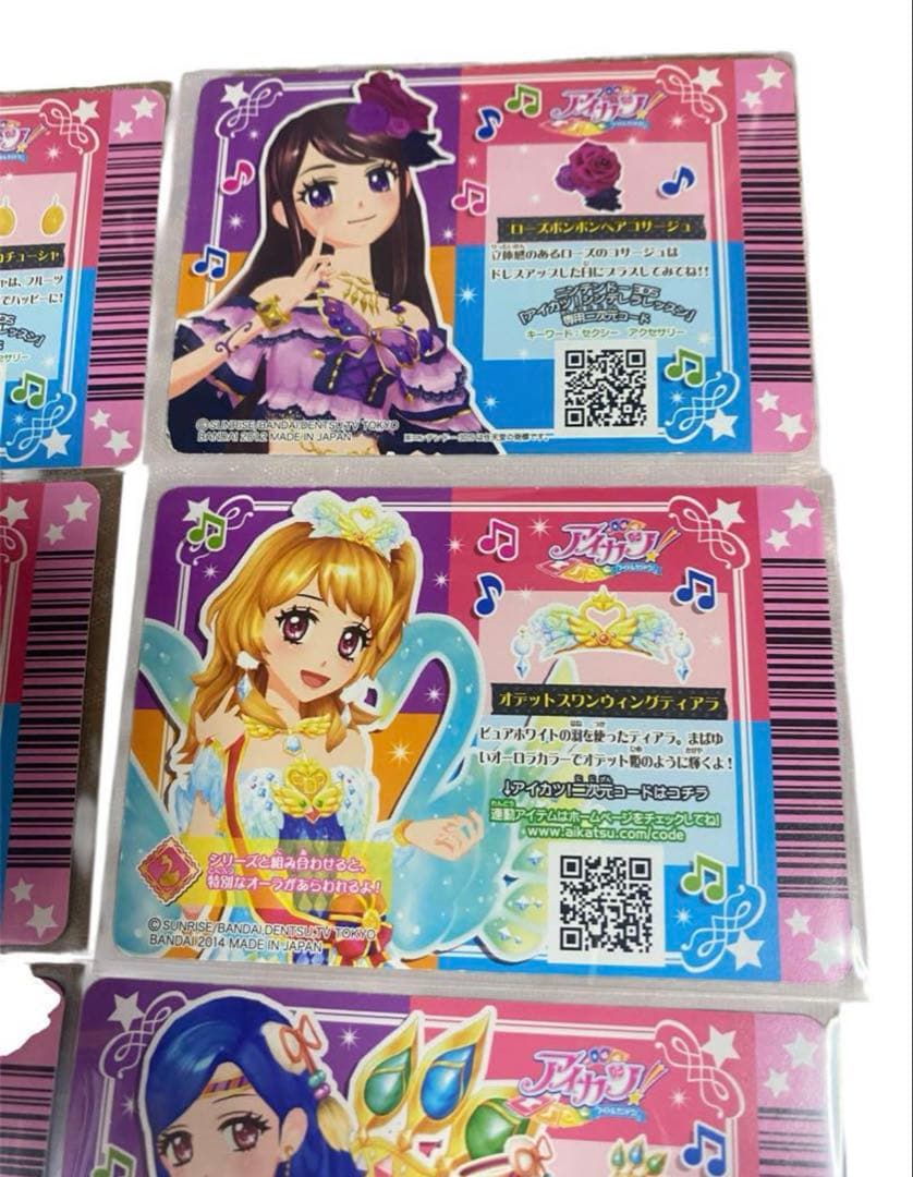 アイカツ プレミアムレア アクセ ローズボンボン クリスタル オリエンタル