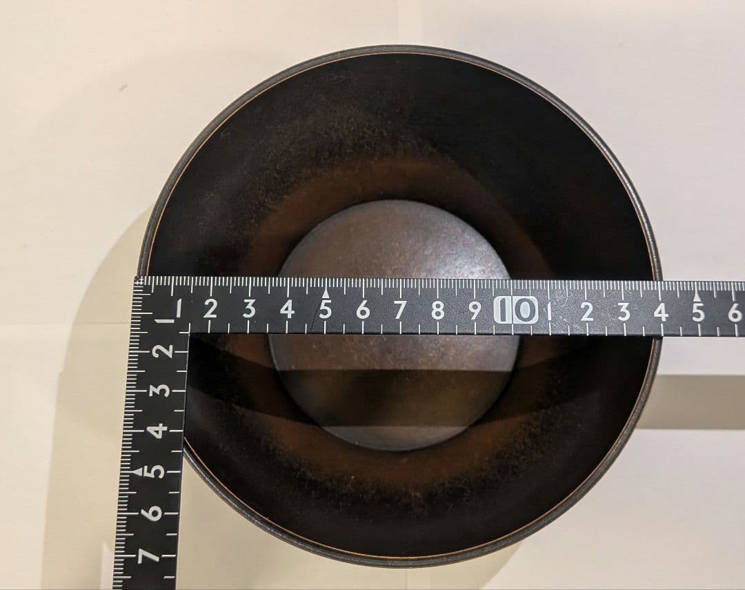 唐銅風炉師『福島宗秀』而妙斎好写 砂張筋建