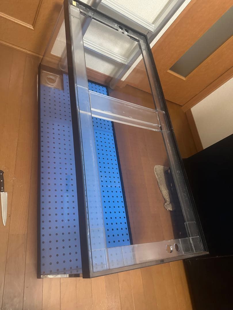 アクリル水槽120cmx50cmx50cm と ろ過槽 発送可能