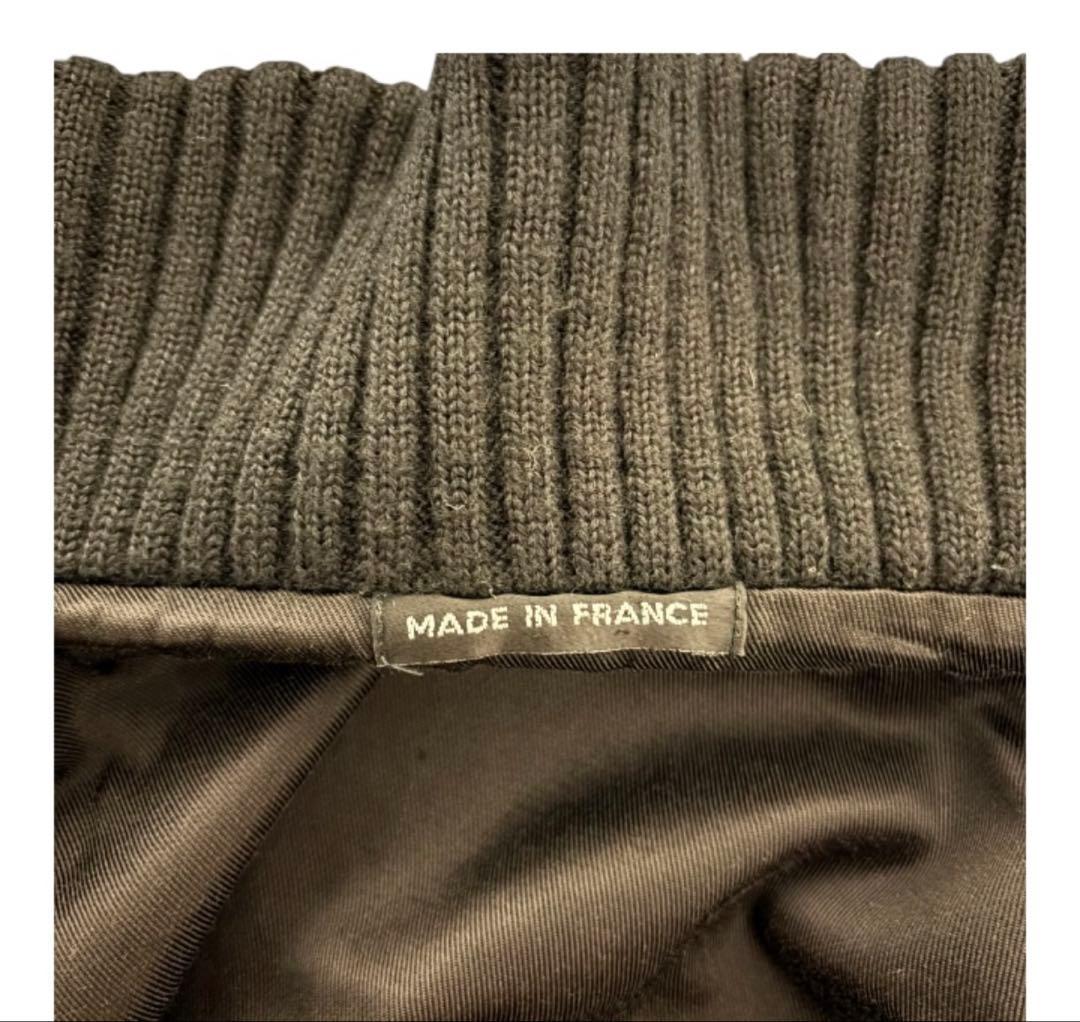 90'〜00's agnès b. 襟袖リブ コットンブルゾン フランス製