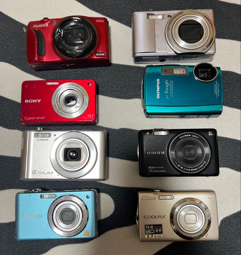 デジタルカメラまとめ売り 15台 ジャンク 動作未確認 ②
