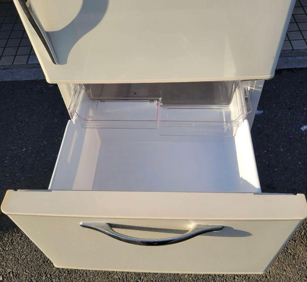 1/14発送　人気レトロデザイン 日立 3ドア 冷凍冷蔵庫 265L