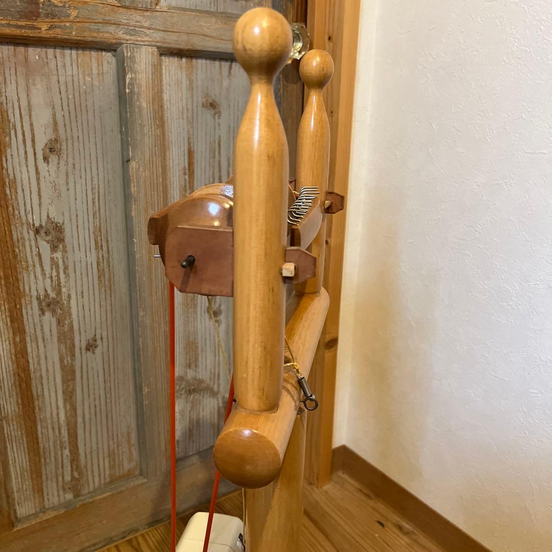 東京手織機　電動紡ぎ車1 電動紡ぎ車