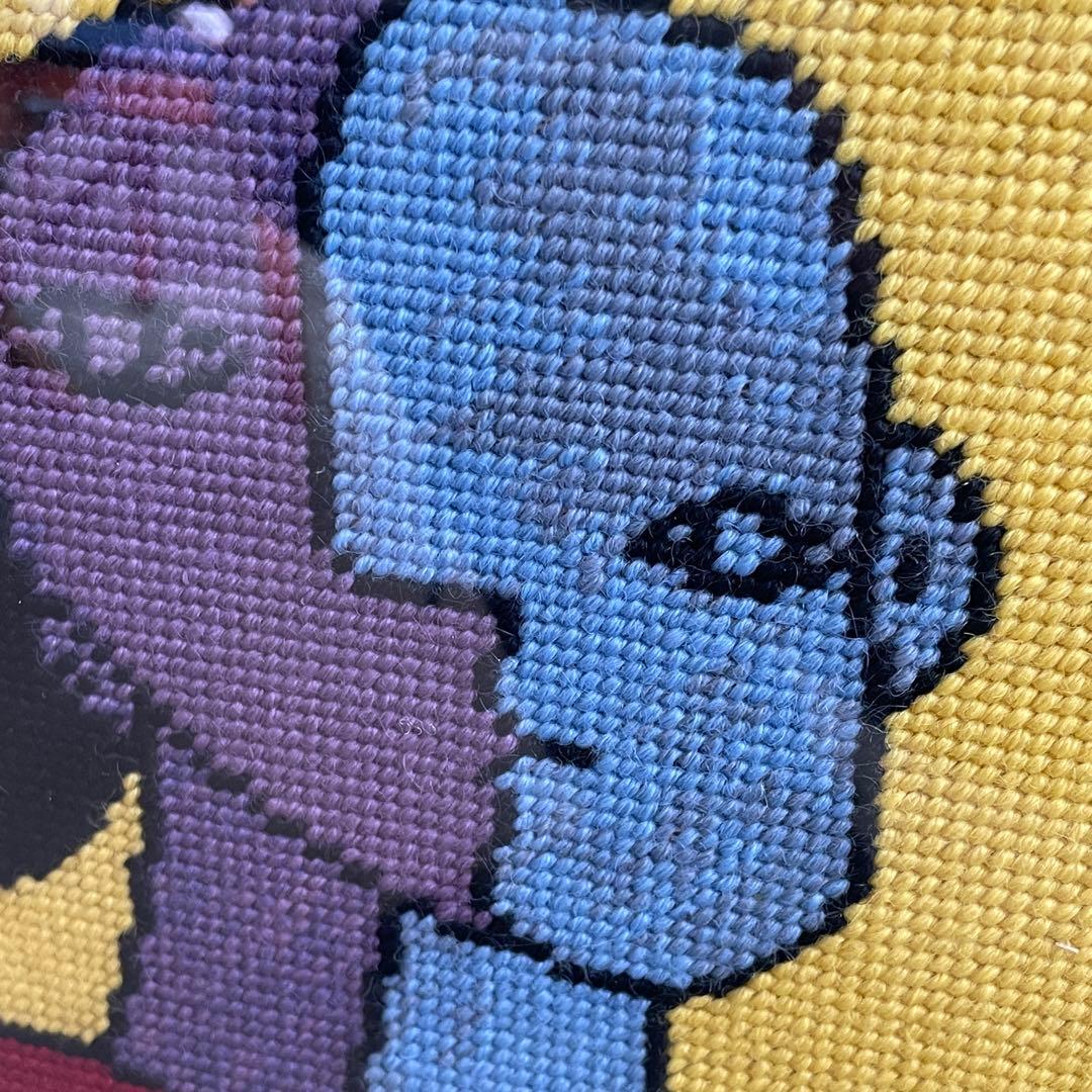 ヴィンテージ ピカソ タペストリー ニードルポイント 額装の通販はau