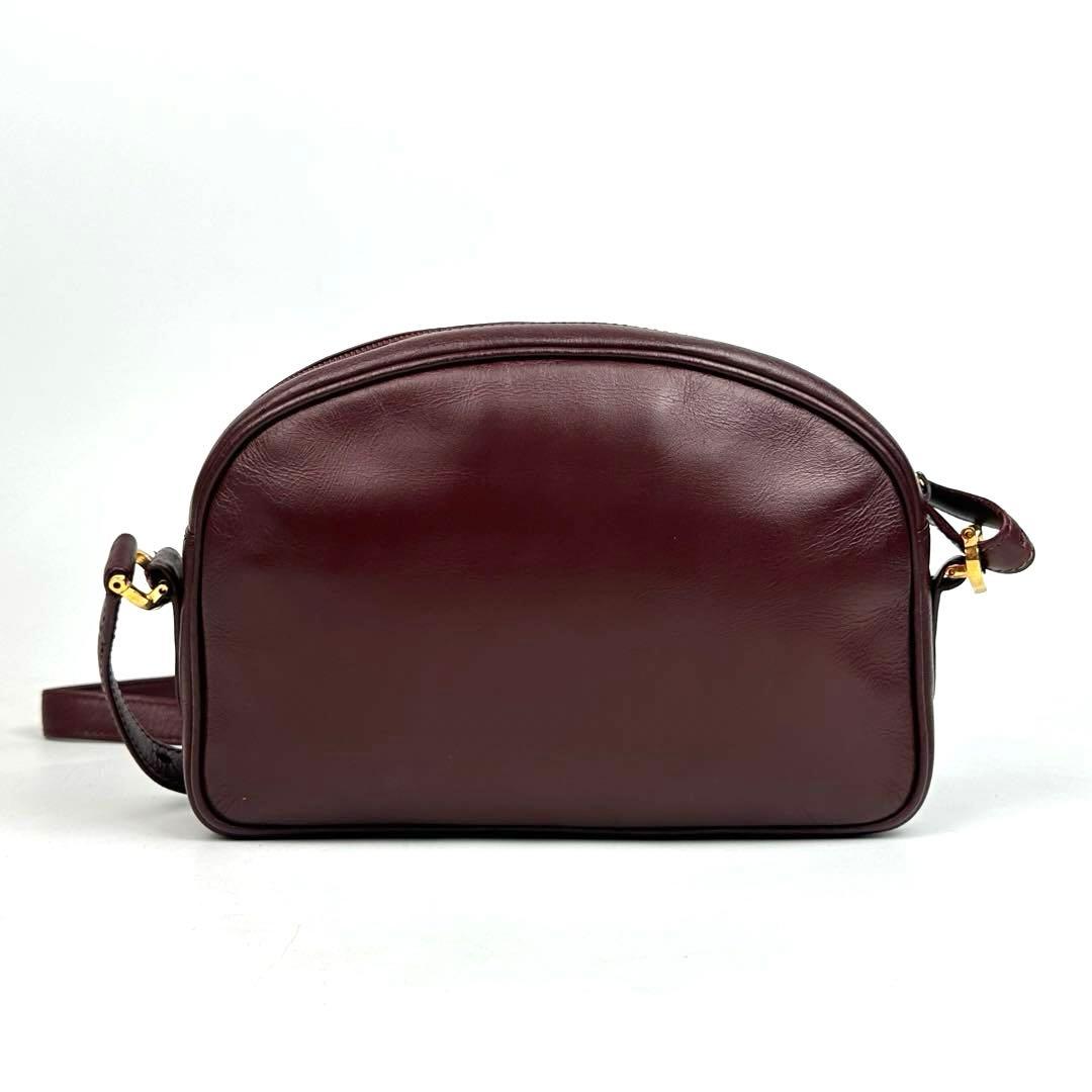 美品 カルティエ マストライン ショルダーバッグ 2way ゴールド金具 レザー