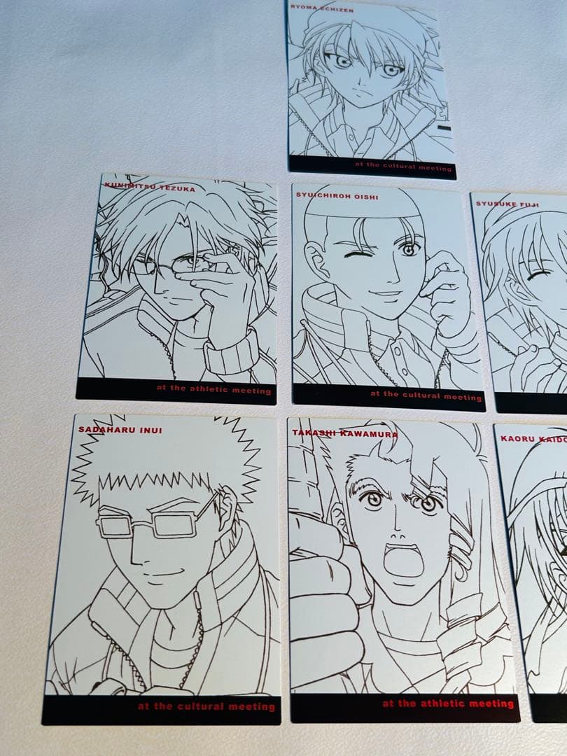 テニスの王子様 トレーディングカード スクールカード 7枚セット