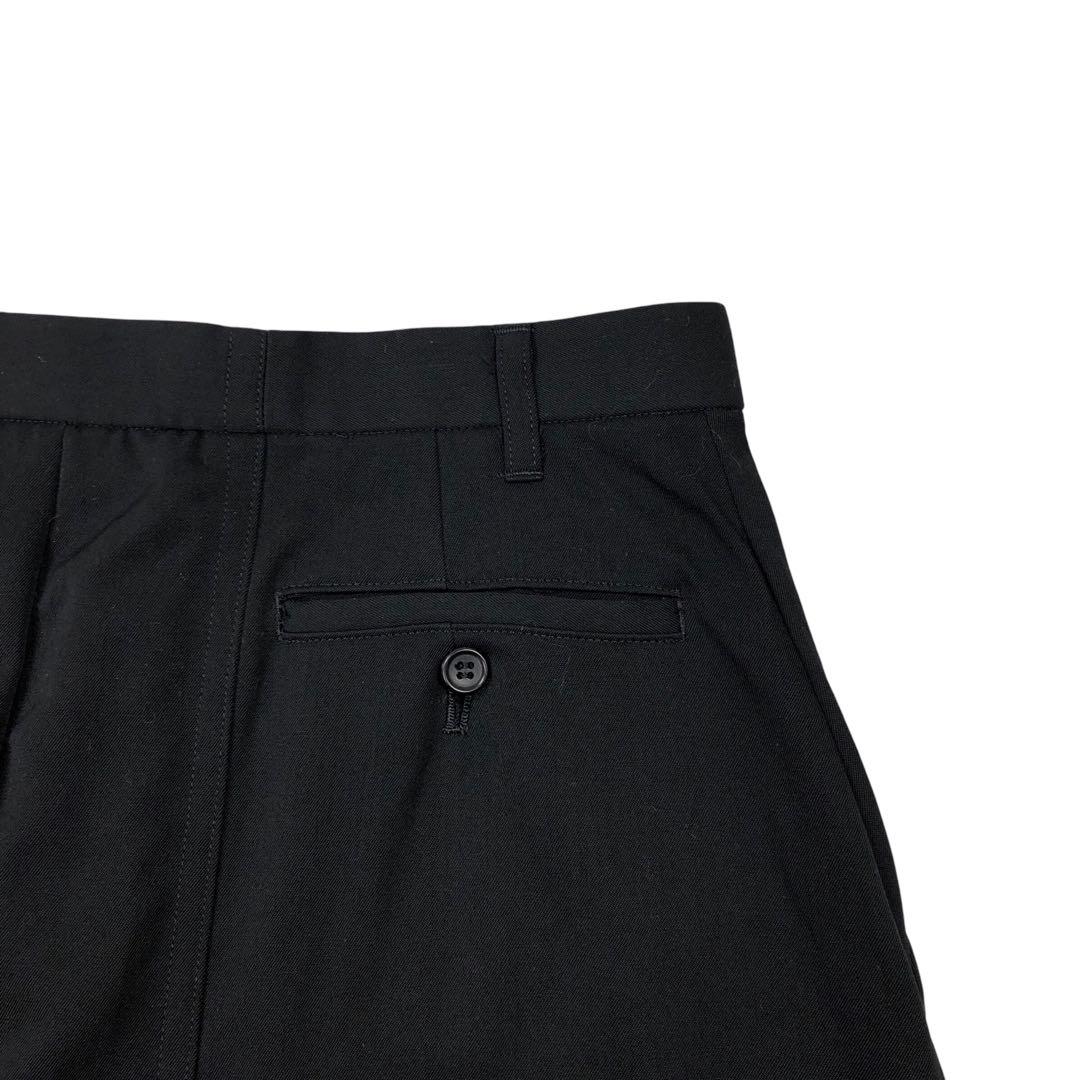 tricot COMME des GARCONS プリーツスカート 膝丈 黒 M