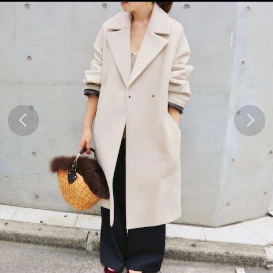 IENA イエナ MANTECO マンテコ オーバーサイズ チェスターコート セール】MANTECOオーバーチェスターコート◇（チェスターコート