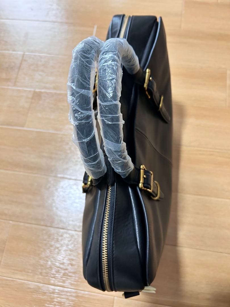 未使用　fetia ブリーフケース ライロア ブラック　本革レザー【廃盤品】