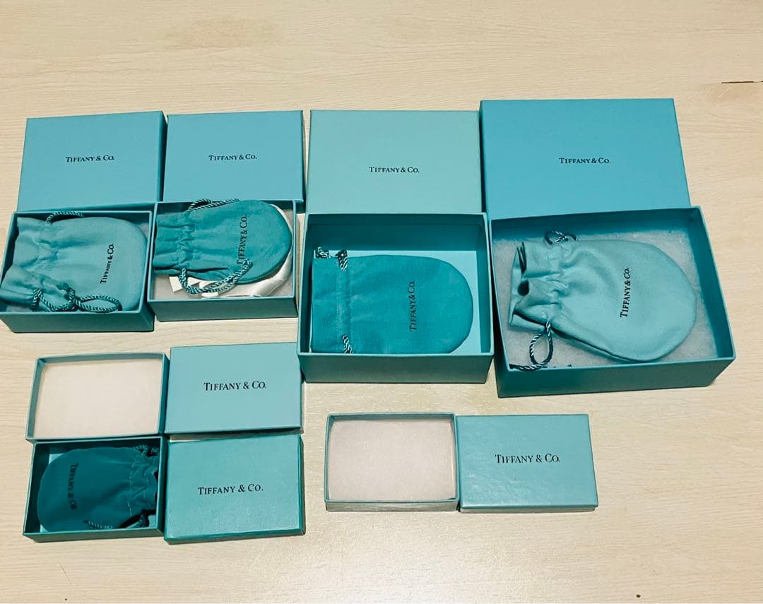 Tiffany & Co. ギフトボックスセット アクセサリー空箱 - メルカリ