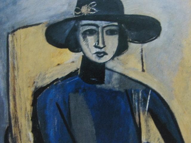 アンリ・マティス、「グレタ・プロゾールの肖像」、希少な画集より