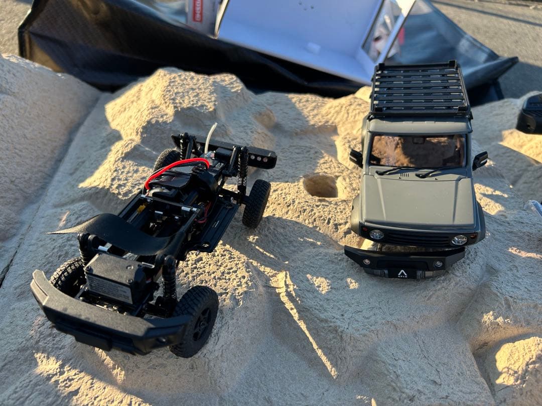 使用期間はたった一回！ ミニッツ4×4 ジムニーシエラ　別売りコース付き