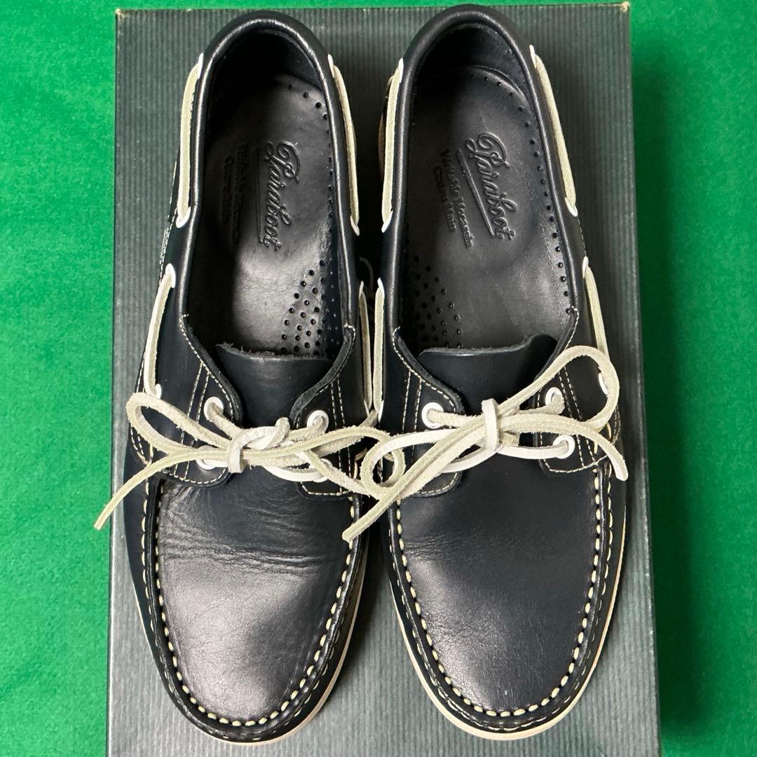 美品 パラブーツ デッキシューズ バース 7インチ
