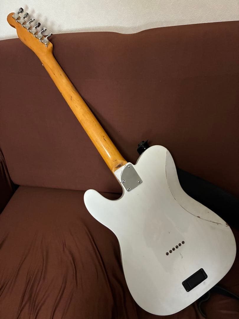 ☆fenderコンポーネントテレ☆EMG・ステンレスフレット☆ASHストラップ