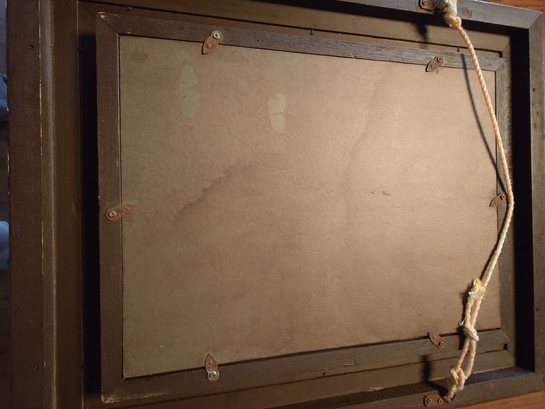 アンティーク絵画　油絵