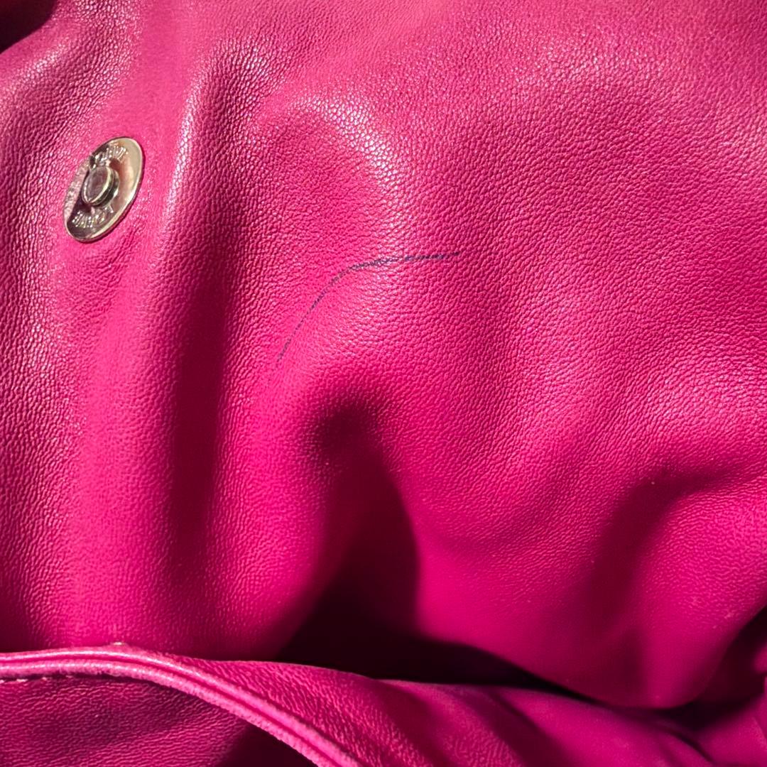 超希少 LOEWE VINTAGE PINK Python フラメンコ バッグ