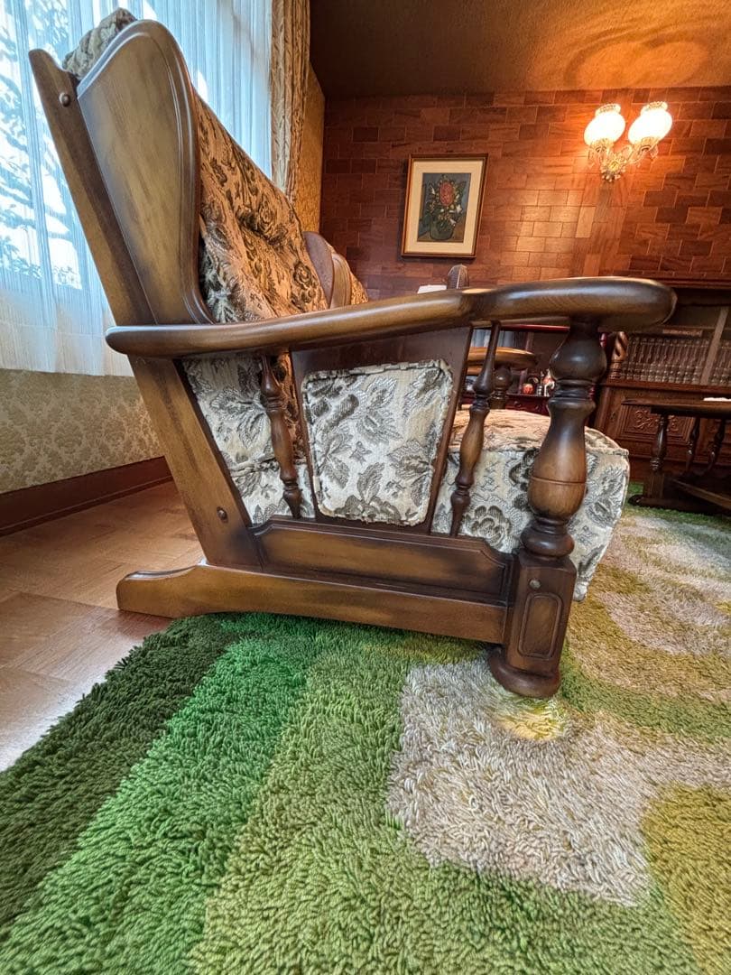 カリモク金華山ソファーセット　3人掛➕1人掛2脚　　直接引き取り希望