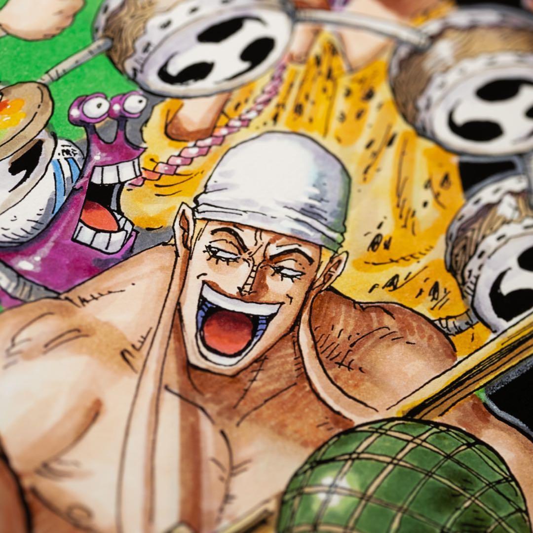 シリアルNo.1】マンガアートONE PIECE