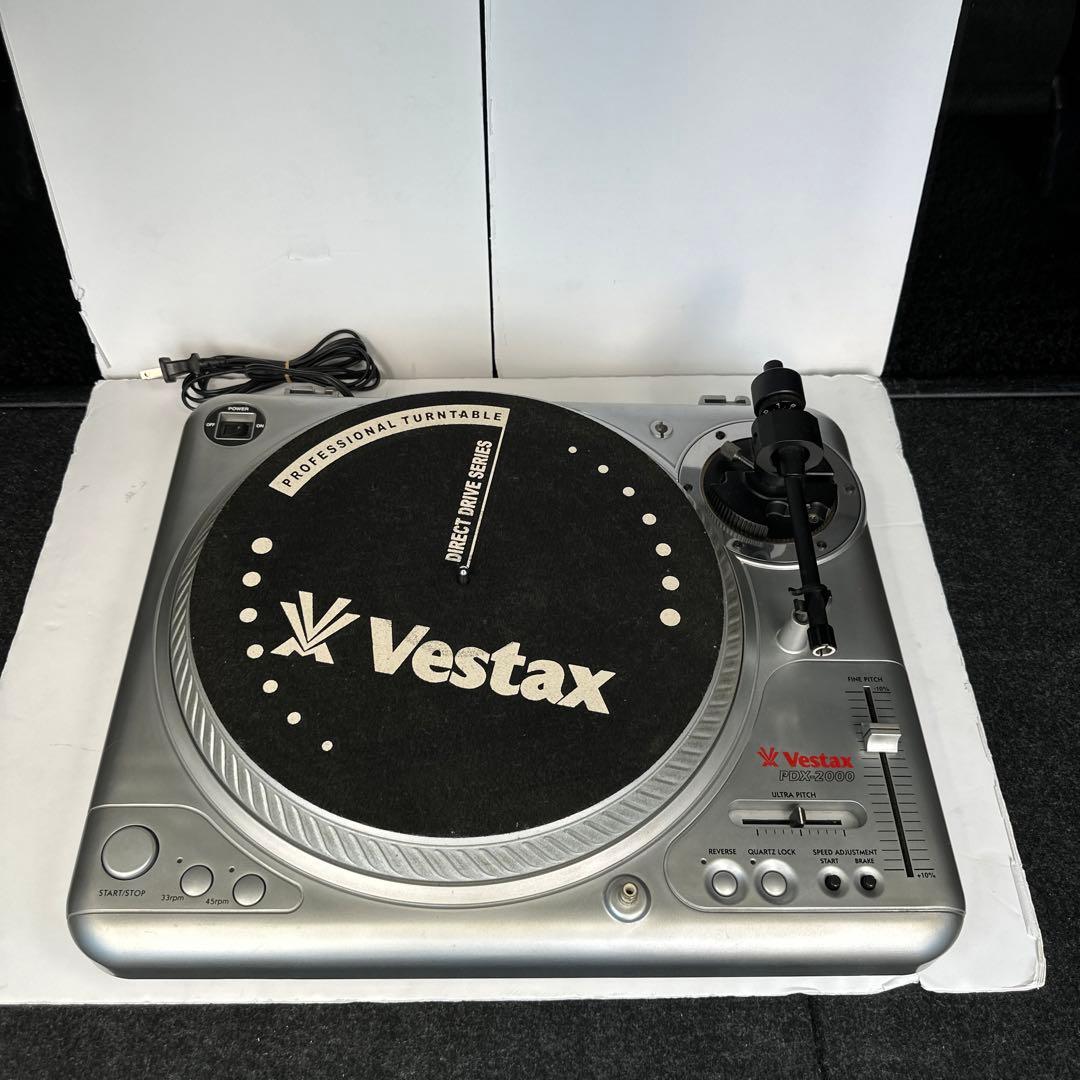 Vestax DJ ターンテーブル pdx2000 極希少品】VESTAX ベスタクス