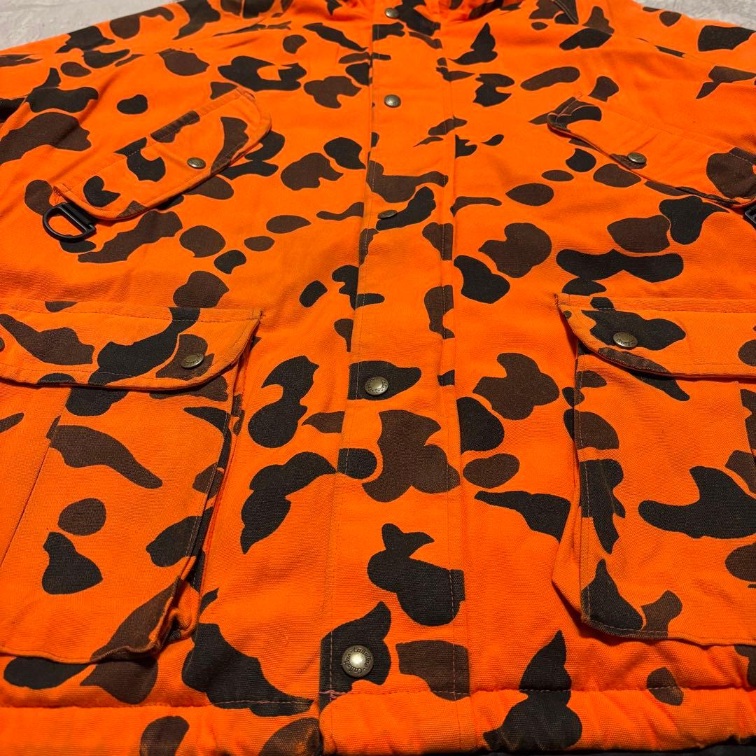 90's USA製 Cabela's ダックハンターカモ オレンジ 中綿