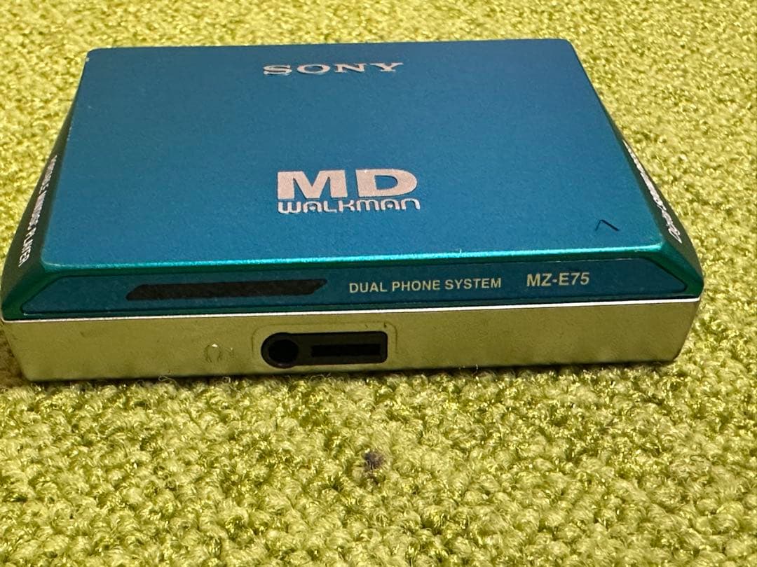 ソニー MZ-E75 MDプレーヤー WALKMAN MDウォークマン再生確認済
