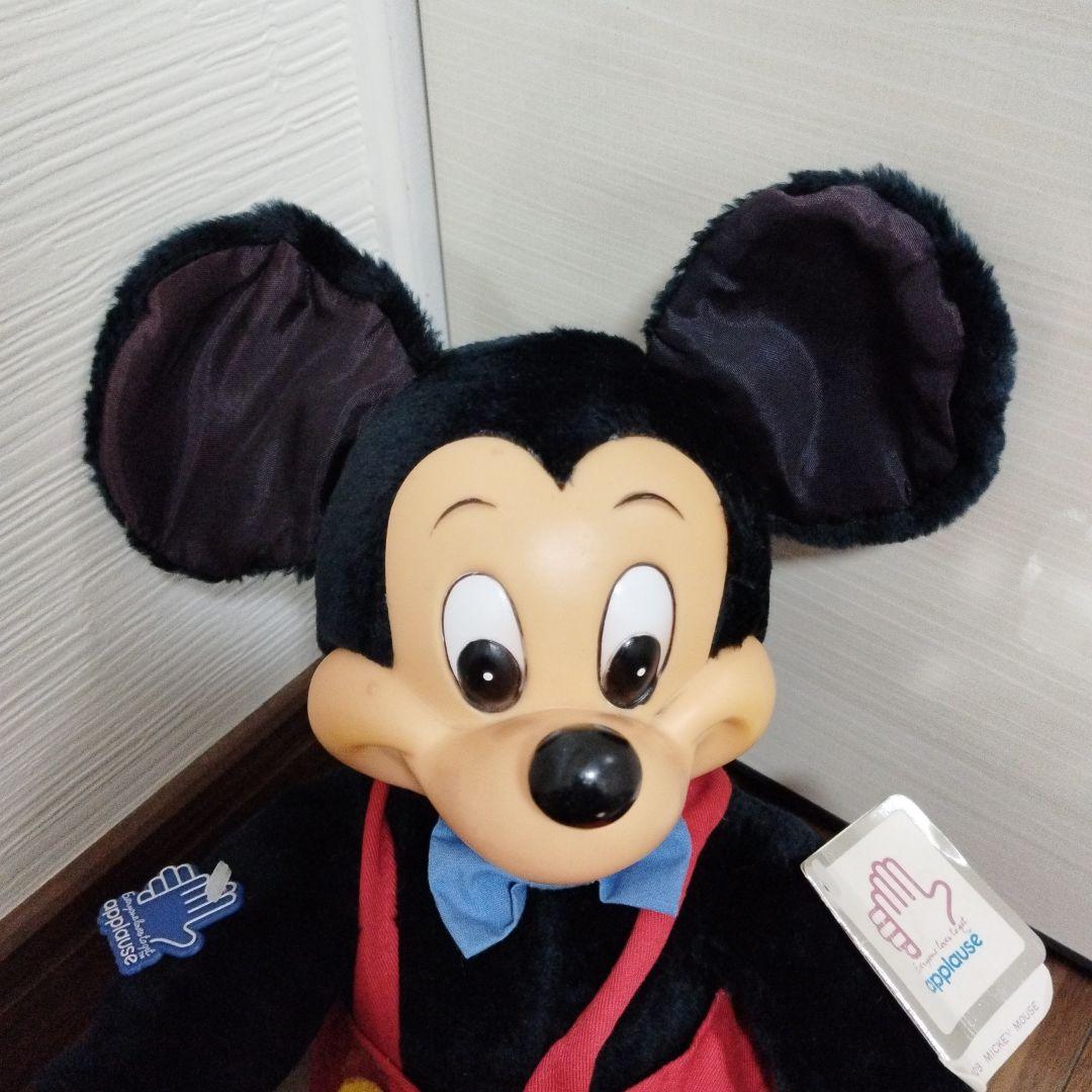 【超貴重】アプローズ社　ミッキー　ミニー　ぬいぐるみ　1981年