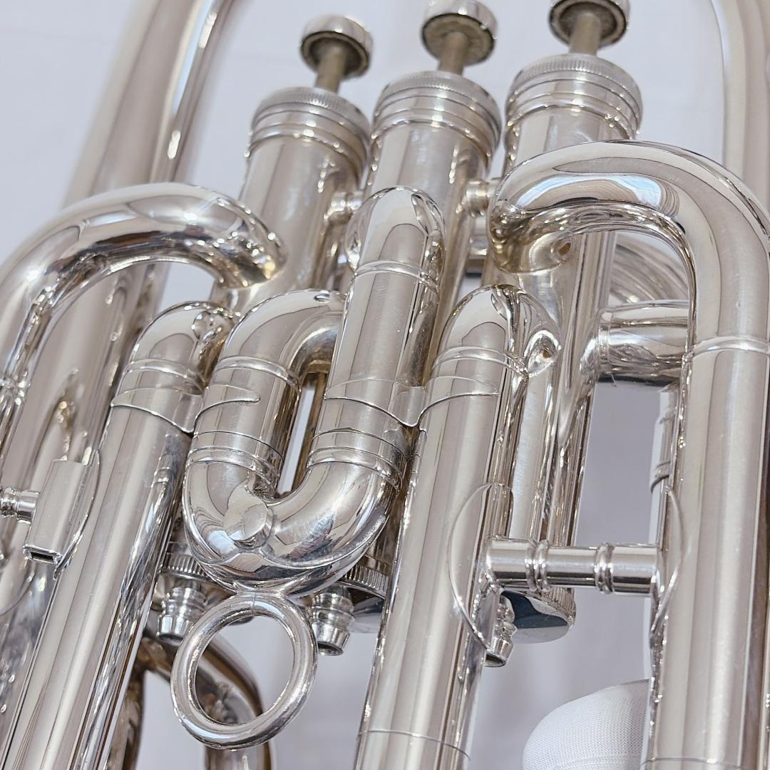 英国製ベッソン Besson ユーフォニアム BE765 銀メッキ 動作良好