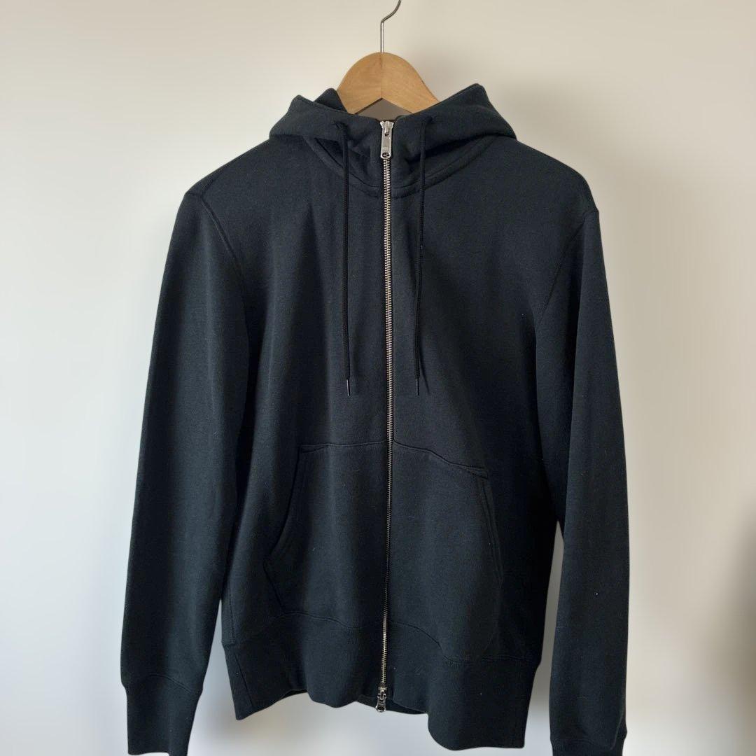 MHL. × LOOPWHEELER ハイジップ フーデットパーカー