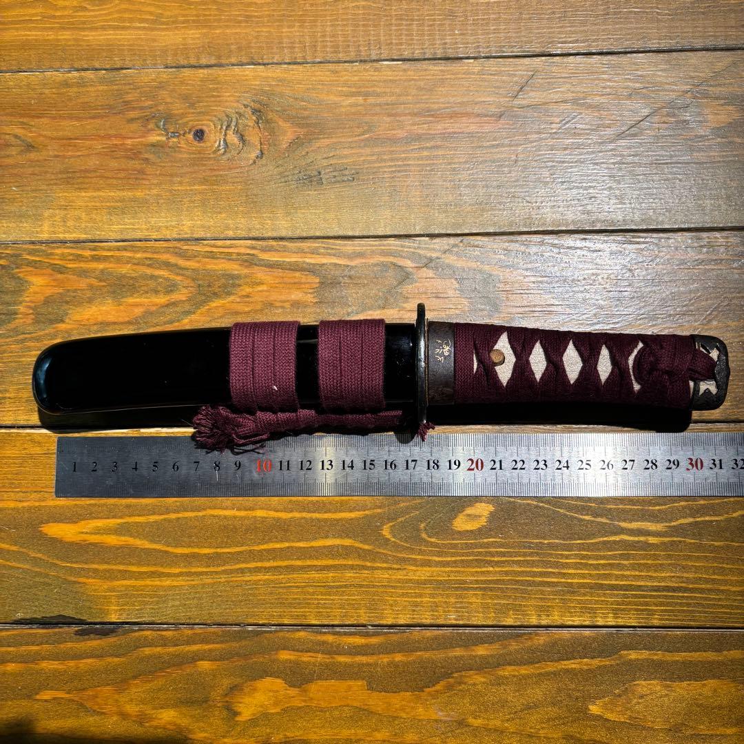 日本刀残欠クラフトナイフNo.90 長光作 半太刀拵